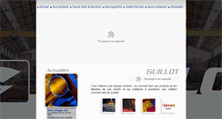 Desktop Screenshot of guillot.fr